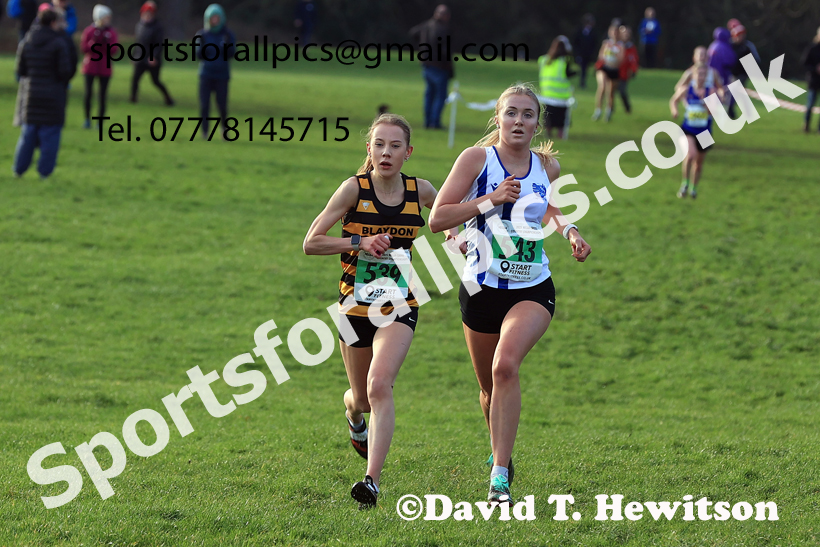 Womens Under-17s and Under-20s 2025 North Eastern Champs. Photo: David T. Hewiton/Sports for All Pics